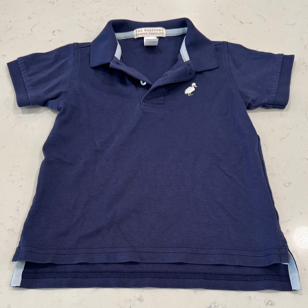 Beaufort Bonnet Company Navy Polo